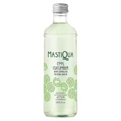 Mastiqua Cool Cucumber, sparkling water with mastic and cucumber 330ml MASTIQUA