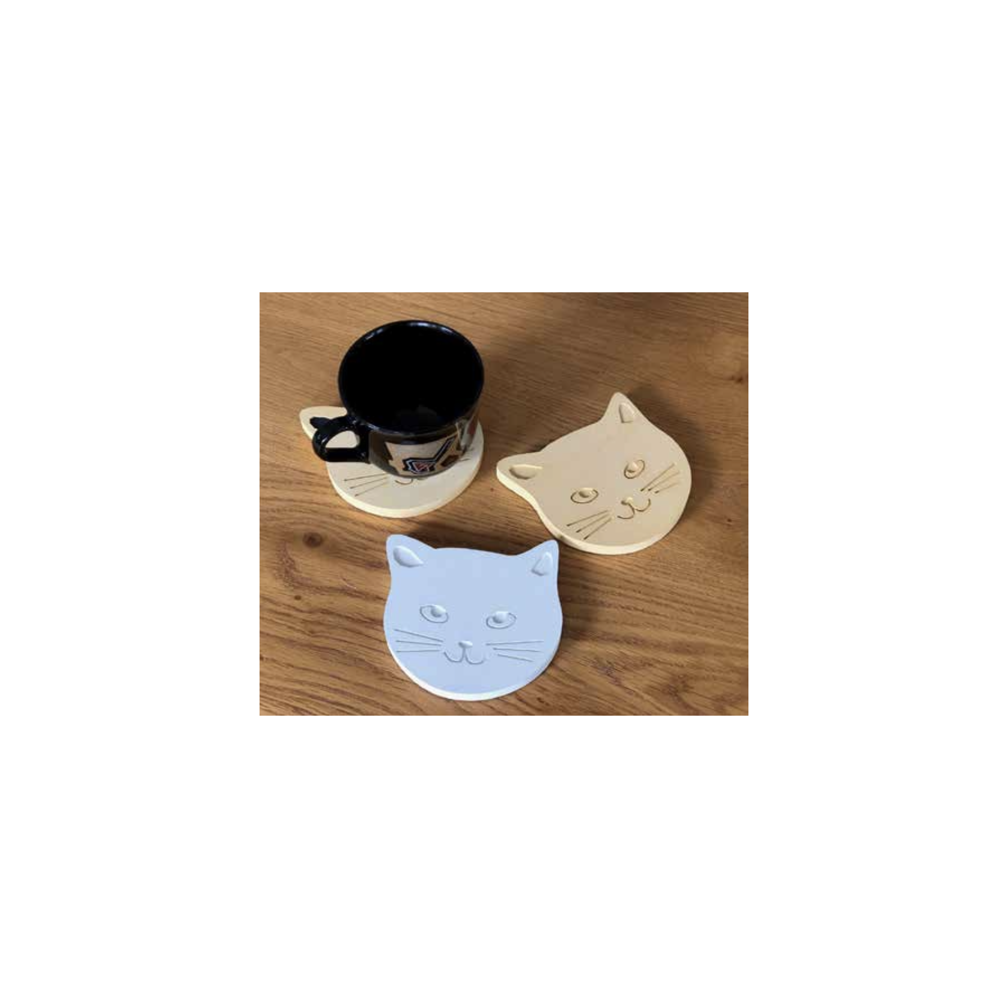 Dessous de verre chat / Cat face A FUTURE PERFECT