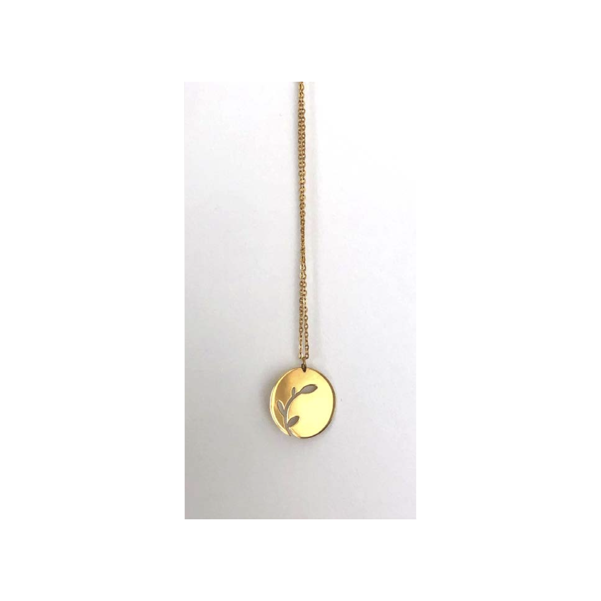 Pendentif plaqué or 18K - Olive Branch A FUTURE PERFECT