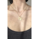 18k Gold plated pendant - Olive Branch A FUTURE PERFECT