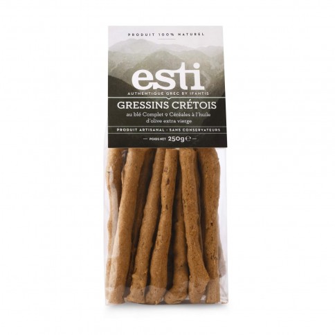 Gressins de Crète aux céréales 250g ESTI