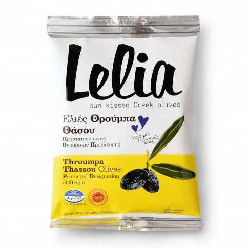 Ελιές Θρούμπα Θάσου 150g LELIA