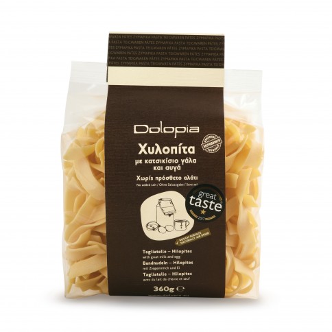 Hilopites with goat milk and eggs 360g DOLOPIA