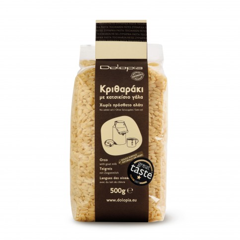 Kritharaki (orzo) au lait de chèvre 500g DOLOPIA