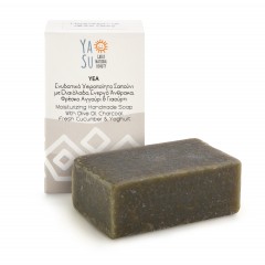 Savon Yea à l'huile d'olive, charbon, concombre et yaourt 120g YA SU