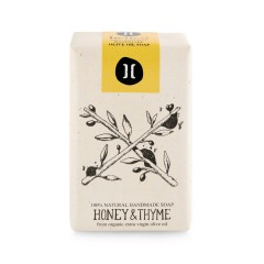 Handmade soap organic olive oil, honey & thyme HELLEO