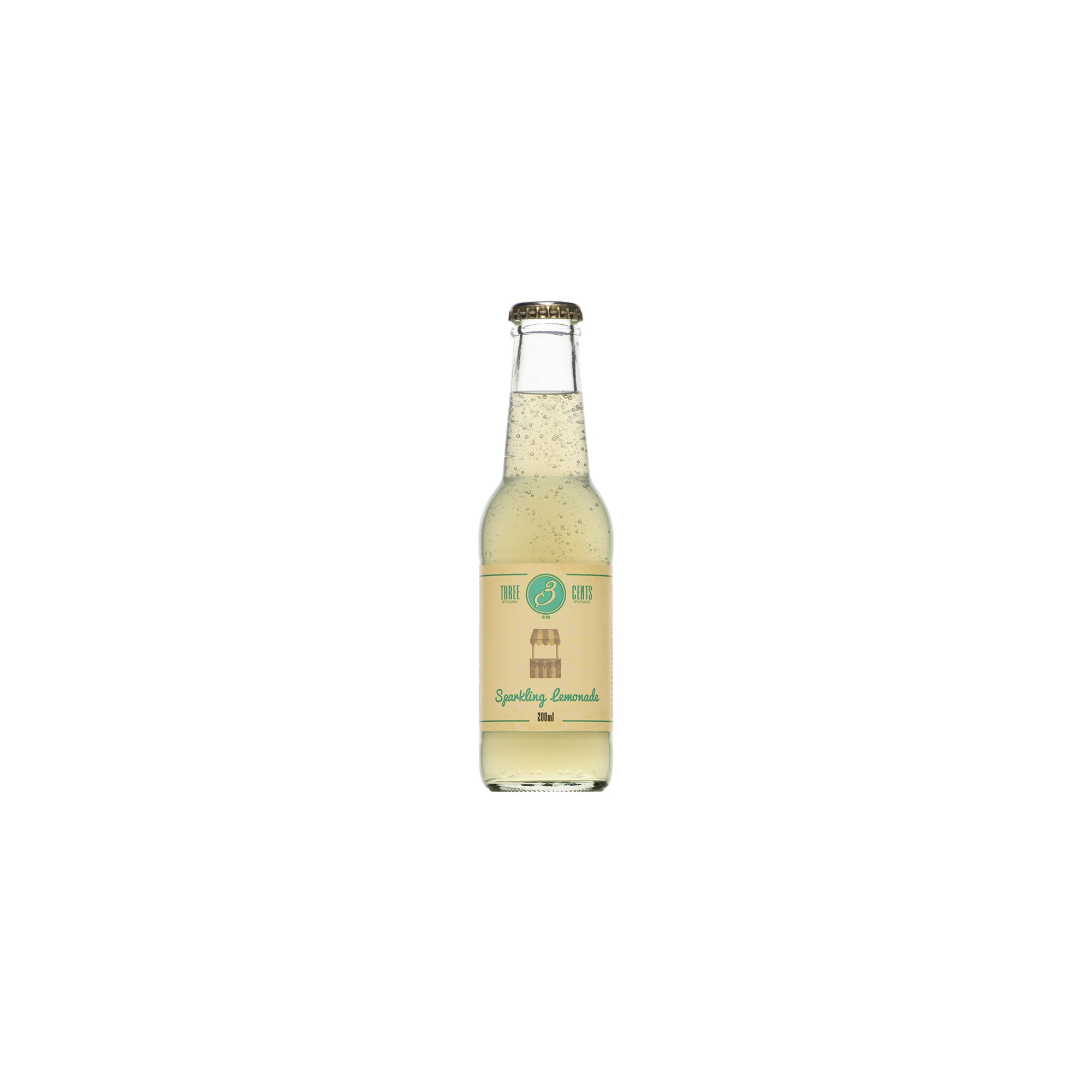 Limonade artisanale "Sparkling lemonade" 200ml THREE CENTS