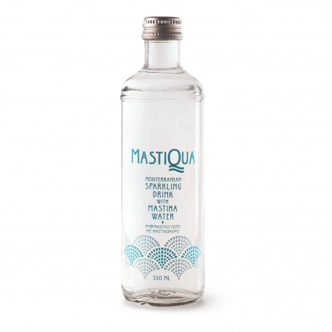 Mastiqua, Sparkling water with Mastic 330ml MASTIQUA