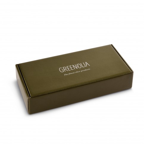 Gift box handmade olive oil soaps GREENOLIA