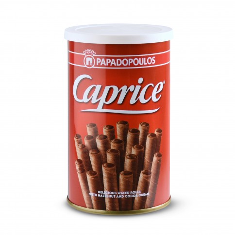 Caprice - gaufrettes fourrées noisette/cacao PAPADOPOULOU