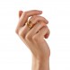 Chevalier Ring Karpathos gold plated POUPADOU