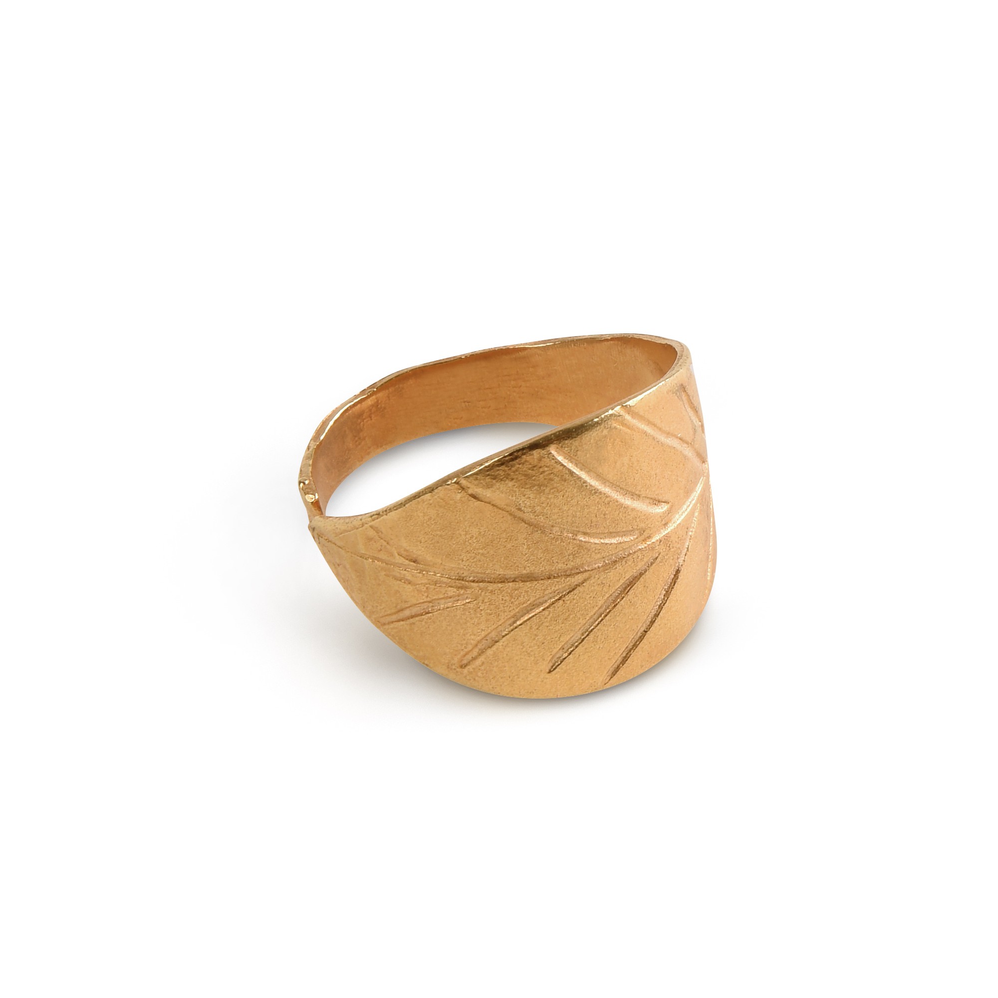 Chevalier Ring Symi gold plated POUPADOU