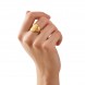 Chevalier Ring Symi gold plated POUPADOU