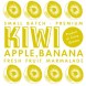 Artisan Jam of kiwi, apple and Cretan banana 220g ARODAMA