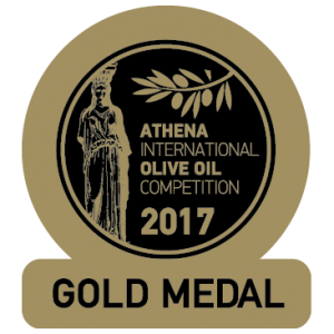 Χρυσό Μετάλλιο Athena International Olive Oil Compétition 2017